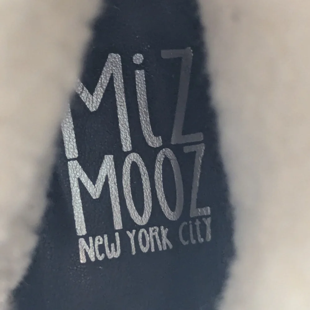 Miz Mooz Shearling Lined Ankle Boots Booties Bonney Cognac Size US 9.5-10 EUR 41